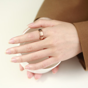 6MM Rotatable Smooth Stainless Steel Couple <b>Ring</b> Plain <b>Spinner</b> Band For Men Women Comfort Fit Index Finger <b>Ring</b> - Product Image 4