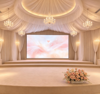 Pantalla LED Modular TOPvision 500x500 500x1000 para Interiores y Exteriores, Pantalla de Alquiler para Escenarios, Stands de Exhibición y Ferias Comerciales