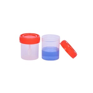 Gobelet d'échantillonnage en plastique PP de 40 ml avec couvercle à vis pour la collecte d'échantillons d'urine ou de selles, en quête de l'excellence - Product Image 1