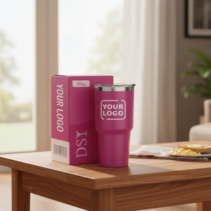 Vasos de Acero Inoxidable de Doble Pared con Recubrimiento en Polvo de 30 oz, Vasos Personalizados con Logotipo, Ecológicos, para Regalo, Tazas de Viaje Aisladas - Product Image 2