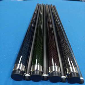 Taco de Billar de Fibra de Carbono de 12.5mm 1/2 con Junta de Acero Inoxidable y Funda Protectora Taco de Junta Central para Snooker y Billar - Product Image 2