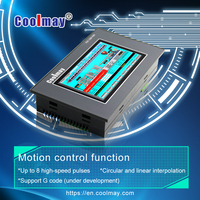 Coolmay EX3G-43H/HA HMI PLC Tout-en-un RS232 RS485 PLC et HMI intégrés avec logiciel Gx Developer compatible