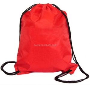 Durable Outdoor Nylon <b>Drawstring</b> Cinch Sack Sport Travel Bag <b>Backpack</b> - Product Image 1