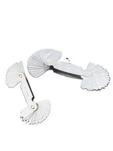 Jauges <span class=keywords><strong>de</strong></span> rayon Jauge <span class=keywords><strong>de</strong></span> filet <span class=keywords><strong>de</strong></span> rayon en acier inoxydable Jauge <span class=keywords><strong>de</strong></span> rayon Concave Concave Outil <span class=keywords><strong>de</strong></span> mesure convexe - Product Image 3