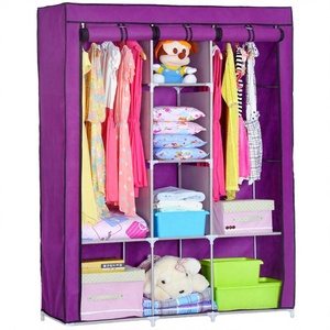 DIY Convertible <b>Foldable</b> Extendable Fabric Storage Cubes Set -Armoire - Product Image 4