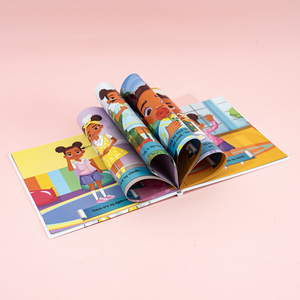 Services d'édition de livres polychromes à couverture rigide personnalisée pour enfants Impression de livres pour enfants en anglais d'histoire d'images à colorier - Product Image 5