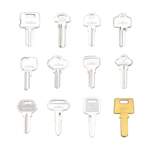 Low Piece Factory Supplies Blank Solid Brass Key Blank Door Lock Keys