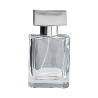 Botella de Perfume de Vidrio en Oferta, Botella de Perfume Vacía de Lujo Personalizada, Botella de Perfume de Vidrio de 30 ml, 50 ml, 100 ml