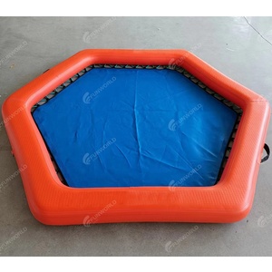 Plate-forme <span class=keywords><strong>gonflable</strong></span> portative d'hamac d'eau de point de chute de 8ft de centre-maille de flotteur - Product Image 5