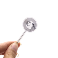 NTAG424 Mini autoadhesivo NFC Etiqueta adhesiva 13,56 MHz HF Etiqueta imprimible en blanco Etichetta Tamper-Evident 213TT Inlay QR Code