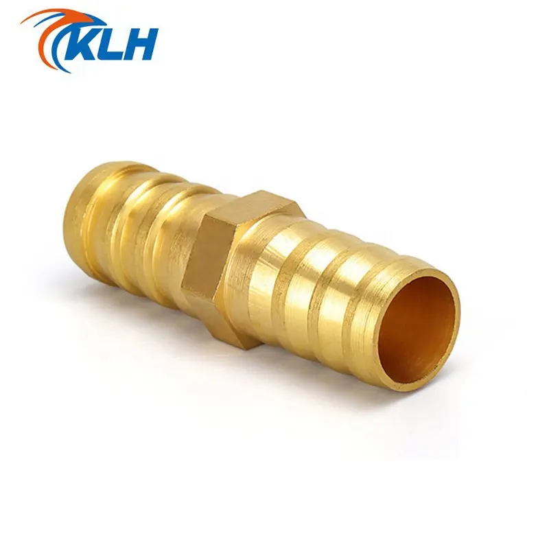 Brass Straight Hose Pipe Fitting Equal Barb 3-25mm Gas Copper Barbed Coupler Connector Adapter KBU