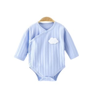 Combinaison bébé en pur coton à manches longues, design triangulaire, pour nouveau-né, à porter au printemps et en automne, tailles 52, 59, 66, 73, 80 cm, classe de sécurité A - Product Image 5