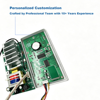 Controlador de Temperatura WiFi Inteligente Tuya, Pantalla Táctil LCD Grande, Termostato Programable, Montaje Empotrado en Pared, Universal OEM