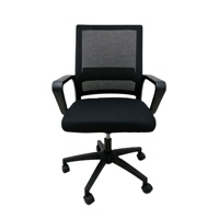 Chaise de bureau pivotante en maille, réglable en hauteur, Sillas De Escritorio, vente en gros, à bon prix