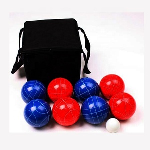 Ensemble de boules de pétanque en résine de luxe de 100 mm, <span class=keywords><strong>jeu</strong></span> populaire de plein air pour les week-ends, sac de transport en toile, <span class=keywords><strong>jeu</strong></span> de boules de pétanque rebondissantes de qualité supérieure - Product Image 6