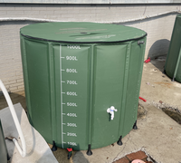 Réservoir d'eau pliable et portable en PVC de haute qualité, capacités 500L, 1000L, 5000L, 8000L, 10000L – Cuve souple en bâche PVC
