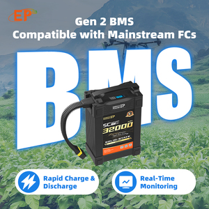 Paket Baterai Lipo Drone Cerdas 12s 22ah Hardcase Isi Ulang, Lithium Polymer Semi Solid State, Lampu LED Dengan AS150U - Product Image 2