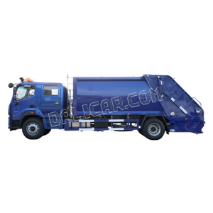 Camion à ordures bon marché de compression de Double-rangée de Foton de 14 tonnes 14 mètres cubes à vendre en Chine - Product Image 2