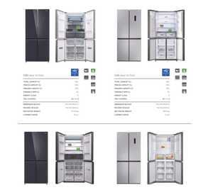 Refrigerador Doble Puerta 606L, Sin Escarcha, Bajo Nivel de Ruido, Ahorro de Energía, para Cocina Familiar, Grande, Estilo Francés, 115V/60Hz, Estándar Norteamericano - Product Image 6