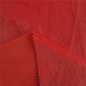 OEKO TEX Velboa <span class=keywords><strong>Minky</strong></span> tessuto per giocattoli Super morbido pelo corto 100% poliestere 0.5-3mm tessuto per tende Zhejiang lavorato a maglia - Product Image 2