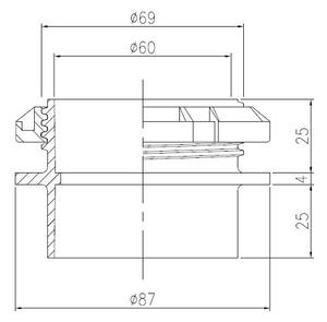 ชุดอุปกรณ์บำบัดน้ำแบบซ็อกเก็ตเกลียวคู่ชนิดตรง รุ่น P32-002 50A สำหรับระบบ Johkasou ยี่ห้อ Kansaikako - Product Image 6
