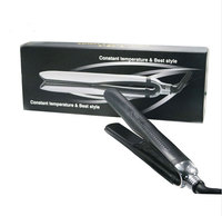 Catokan Rambut Keramik Aluminium LED 2-in-1 Sisir Pelurus Rambut Profesional Salon Multi-Temperatur 1000W Rumah Tangga