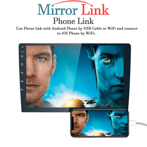 Lái xe trợ Lý 9 inch cảm ứng màn hình lớn Android 11 GPS xe Navigator, 1G + 16GB 4-core Bộ vi xử lý, hỗ trợ USB/DVD Player - Product Image 4