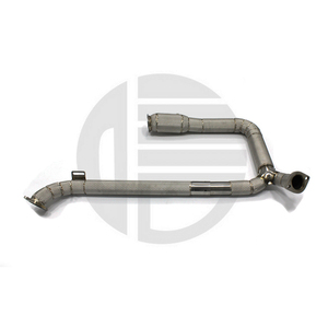 Tubo di Scarico in Acciaio Inox SUS304 per <span class=keywords><strong>PORSCHE</strong></span> <span class=keywords><strong>718</strong></span> 2.0T 2016-2023 Boxster/Cayman, Tubo a Flusso Libero - Product Image 2