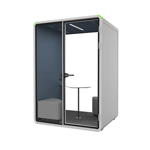 Cabine insonorisée portable pour 2 personnes, idéale pour le streaming en direct et l'enregistrement privé - Product Image 5