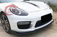 Kit de carrosserie à lèvre avant en fibre de carbone pour Porsche Panamera 970.2 turbo 2014-2016 lèvre de pare-chocs avant
