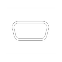 Proveedor de Conectores Originales CAP-DD1FDMA1, Cubierta Protectora en Forma de D de 9 Posiciones, Accesorio Hembra para Conectores D-Sub, CAPDD1FDMA1
