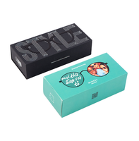 Boîte d'emballage de produits en plastique transparente de couleur et de taille personnalisées, boîte en plastique transparente, boîte d'emballage rigide pour cadeau