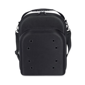 حقيبة تخزين مخصصة للسفر والتخييم من يتيان، حقيبة حمل مريحة سوداء مقاومة للماء من مادة EVA+PU، حافظة صلبة لـ 6 قبعات بيسبول - Product Image 5