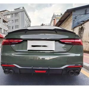 Diffuseur arrière en fibre de carbone pour <span class=keywords><strong>Audi</strong></span> A5 S5 B9.5 2020 2021 2022 2023 2024, séparateurs de pare-chocs arrière, lèvre arrière, kit carrosserie - Product Image 4