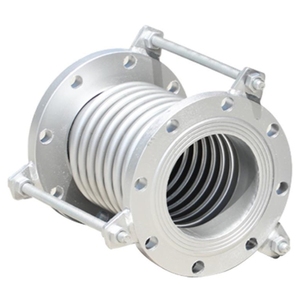Compensateur de <span class=keywords><strong>tuyau</strong></span> d'échappement métallique à soufflet ondulé, joint d'expansion en acier inoxydable SS304 316L, type à bride - Product Image 2
