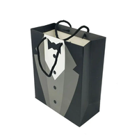 Personnalisé votre propre logo sac cadeau design luxe emballage en papier sac cadeau Shopping Sacs en papier avec corde