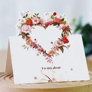 कस्टम विवाह निमंत्रण कार्ड विभिन्न त्यौहार मातृ दिवस ग्रीटिंग कार्ड निजी पार्टी मेनू कार्ड