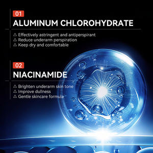 Déodorant anti-transpirant KORMESIC 50 ml pour <span class=keywords><strong>homme</strong></span>, parfum Clean Comfort Charming, protection 48h, marque privée, OEM personnalisé - Product Image 3