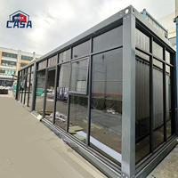 Maison préfabriquée de cuisine en conteneur de 20 pieds Maison portable Maisons préfabriquées de 20 pieds en Afrique du Sud Maisons modulaires Aframe