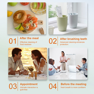 UUKKG Bain <span class=keywords><strong>de</strong></span> bouche antibactérien à la pêche, à l'orange et au raisin, à la <span class=keywords><strong>soude</strong></span> à pain, pour une haleine fraîche et durable pendant 14 heures - Product Image 5