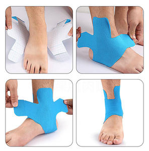 Cinta Deportiva Impermeable <span class=keywords><strong>para</strong></span> Alivio <span class=keywords><strong>de</strong></span> Lesiones Deportivas, Cinta <span class=keywords><strong>de</strong></span> Kinesiología <span class=keywords><strong>para</strong></span> <span class=keywords><strong>Tobillo</strong></span>, Estabilidad, Facilidad <span class=keywords><strong>de</strong></span> Hinchazón, Tratamiento del <span class=keywords><strong>Dolor</strong></span> <span class=keywords><strong>de</strong></span> Fascitis Plantar - Product Image 4