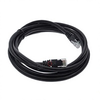 Kabel Komunikasi Data Telepon Tembaga Dalam Ruangan RJ12 6P6C Kabel Jumper Telepon Kabel Modem ADSL