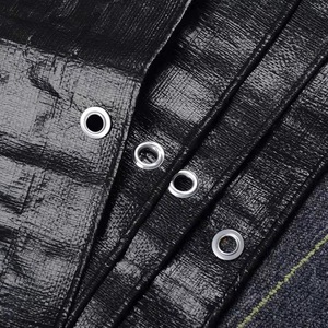 Heavy Duty UV Resistente Impermeável Tarpaulin Car Cover <span class=keywords><strong>Poly</strong></span> Tarp Camping Tent PE Tarpaulin - Product Image 4