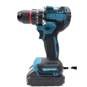 Mak 18-21V Fırçasız Akülü Darbeli Matkap Elektrikli Tornavida Seti OEM Ev Tipi Elektrikli El Aletleri Değişken Hızlı - Product Image 1