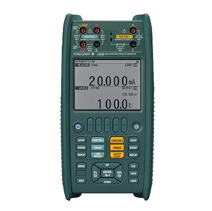 Calibrateur de process multifonction portable Yokogawa CA500, générateur/mesureur de DCV/DCI/RTD/TC/résistance/fréquence/impulsions - Product Image 3