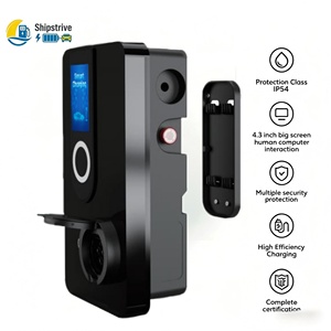 New EV Sockets Charger 32Amp 7/11/22kW AC Wall-Mounted Type2 <strong>Interface</strong> European Plug 200-220V Input Double-Headed Gun CE - Product Image 3