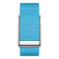 Pulsera Inteligente E500 Azul con ECG, Reloj Inteligente con IA para la Salud, Monitor de Ritmo Cardíaco, Dispositivo Deportivo Resistente al Agua, Compatible con Android e iOS