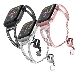 Correa de <span class=keywords><strong>Reloj</strong></span> de Acero Plateado con Banda Dorada de 26 mm, Correas de <span class=keywords><strong>Reloj</strong></span> con Diseño de Hoja para Apple Technomarine Original para Hombre - Product Image 2