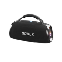Enceinte portable puissante SODLK T330 100W, enceinte sans fil étanche IPX6 avec lumières RGB et basses profondes pour extérieur/fêtes/maison