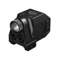 AETRONIX Mira Láser IR con Luz LED Visible, Puntero Láser, Linterna de Punto Rojo o Iluminador IR